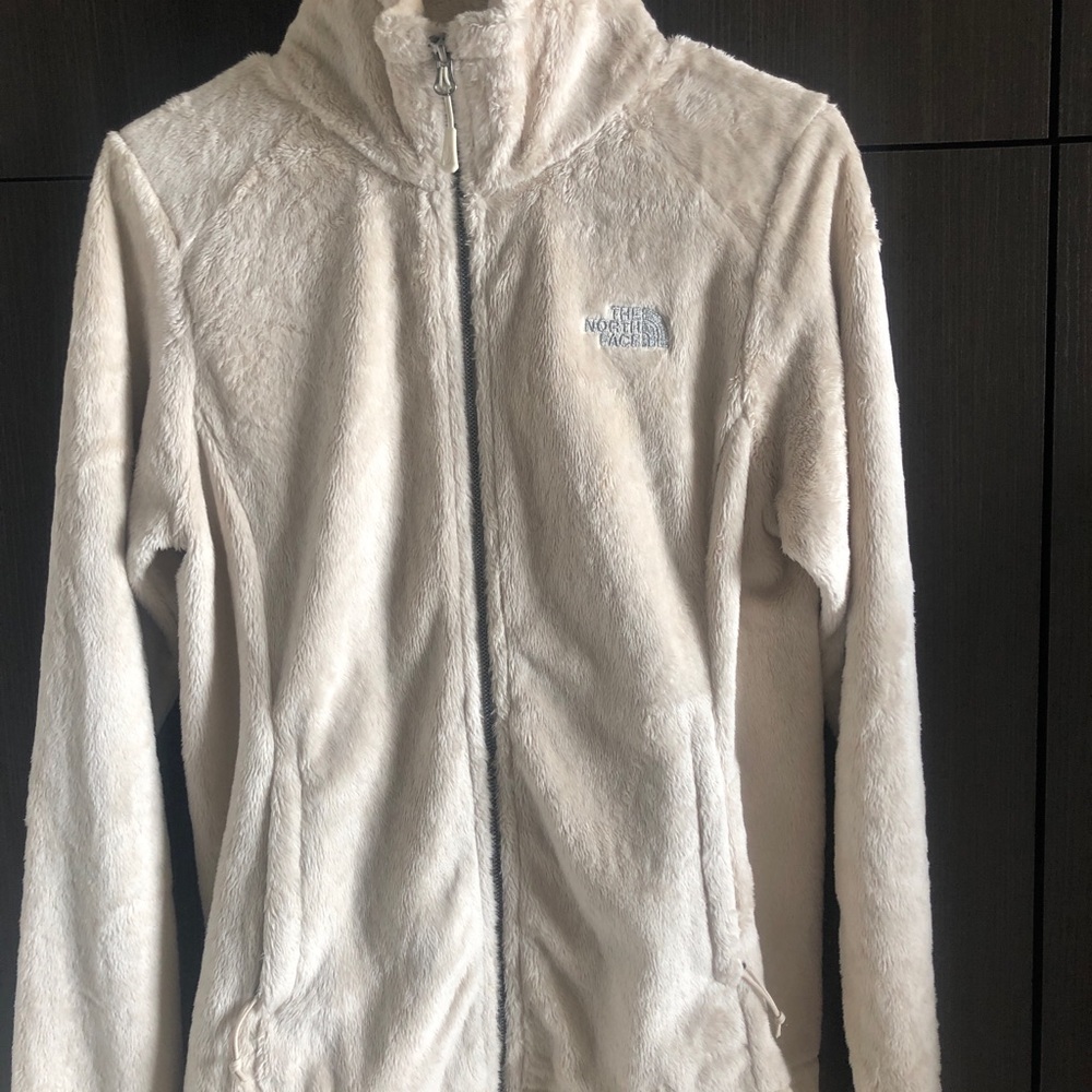 North Face zip up jacket.